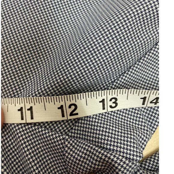 Rag & Bone Simone Herringbone Slim Crop Pants Black & White Women's Size 16 NWOT - Picture 8 of 9